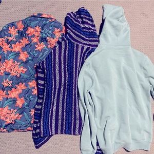 Mens Sweatshirt Hawaiian Shirt